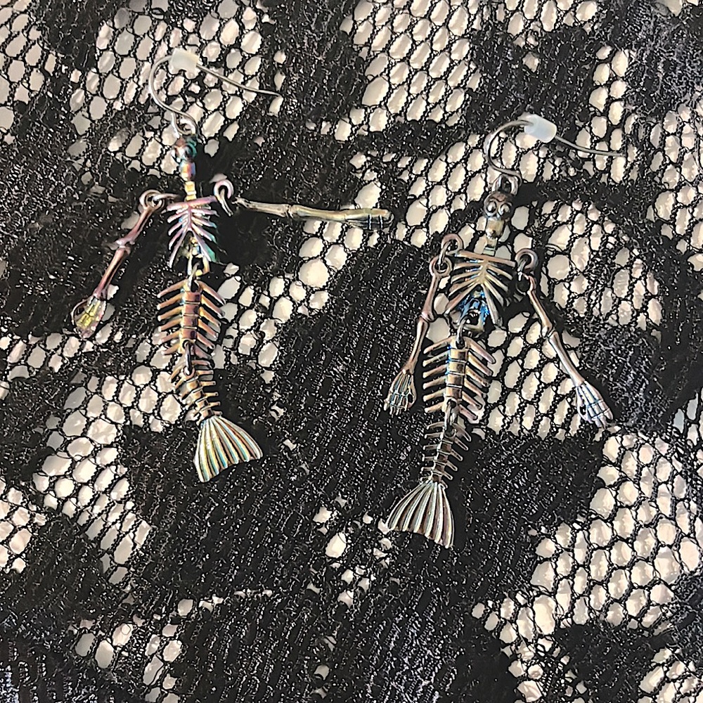 Skeleton Earrings